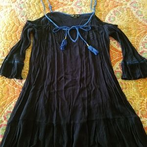 navy and royal sundress